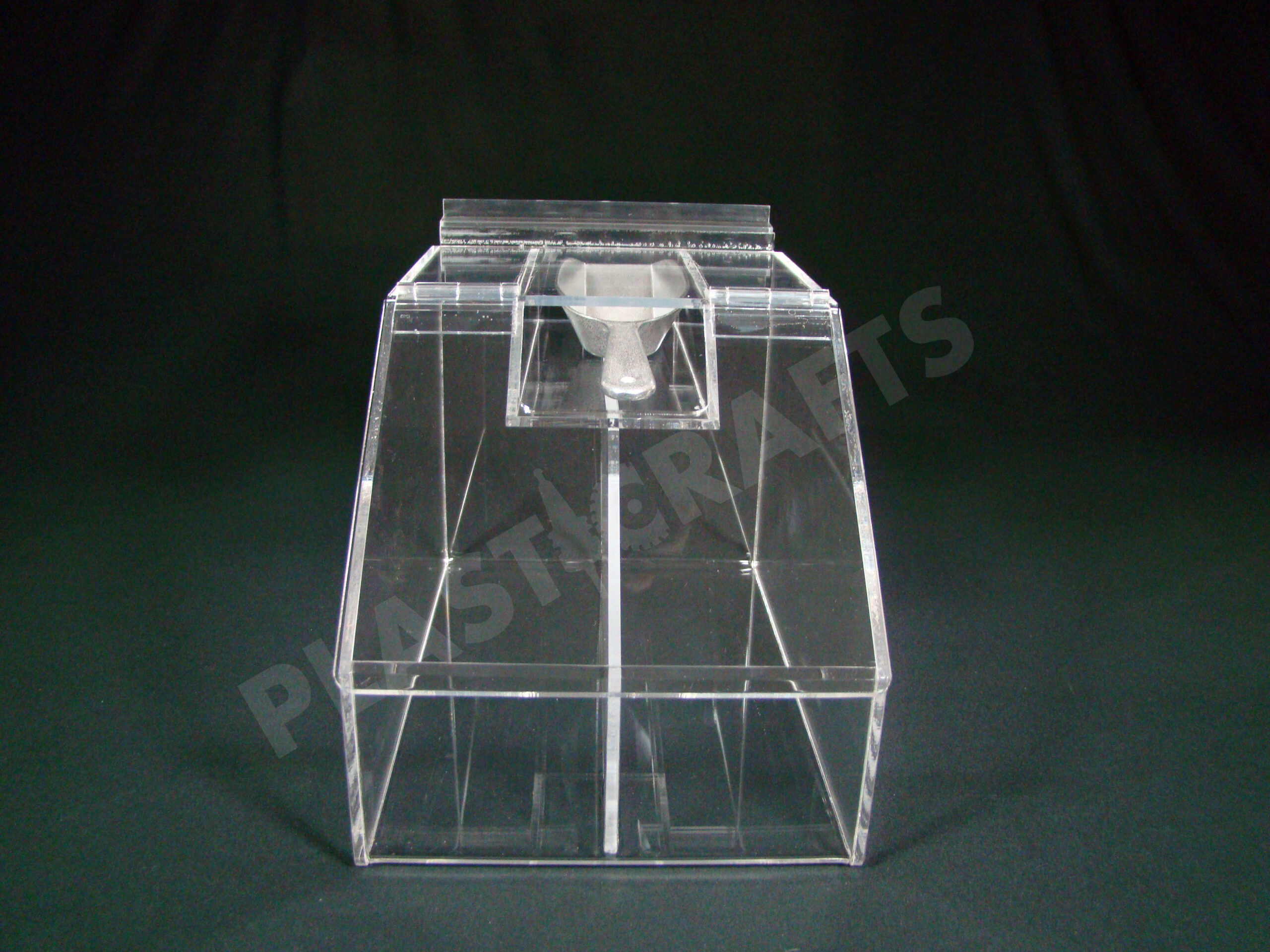 Straight Faced Divided Slatwall Bin - Image 5