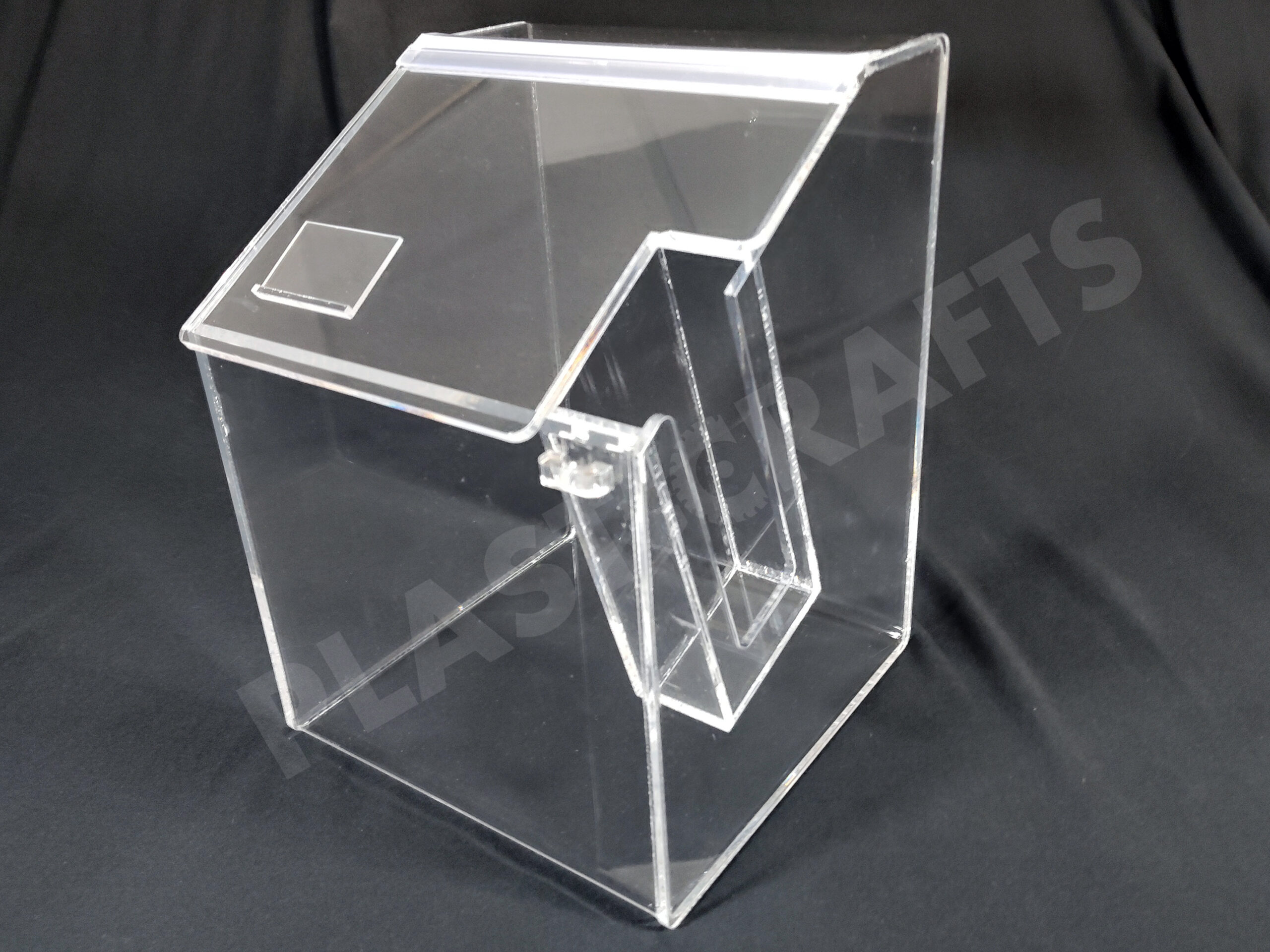 Straight Faced Acrylic Bin - Image 4