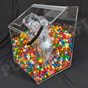 Straight Faced Acrylic Bin