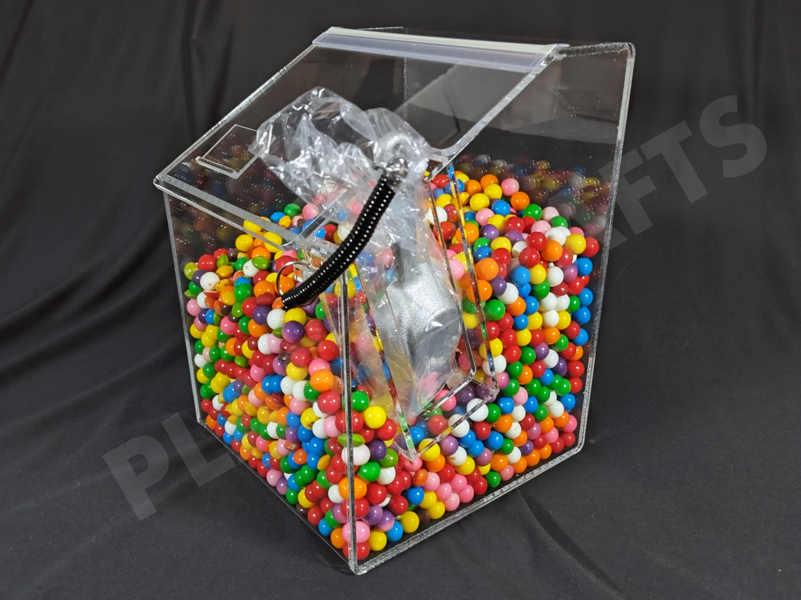 Straight Faced Acrylic Bin