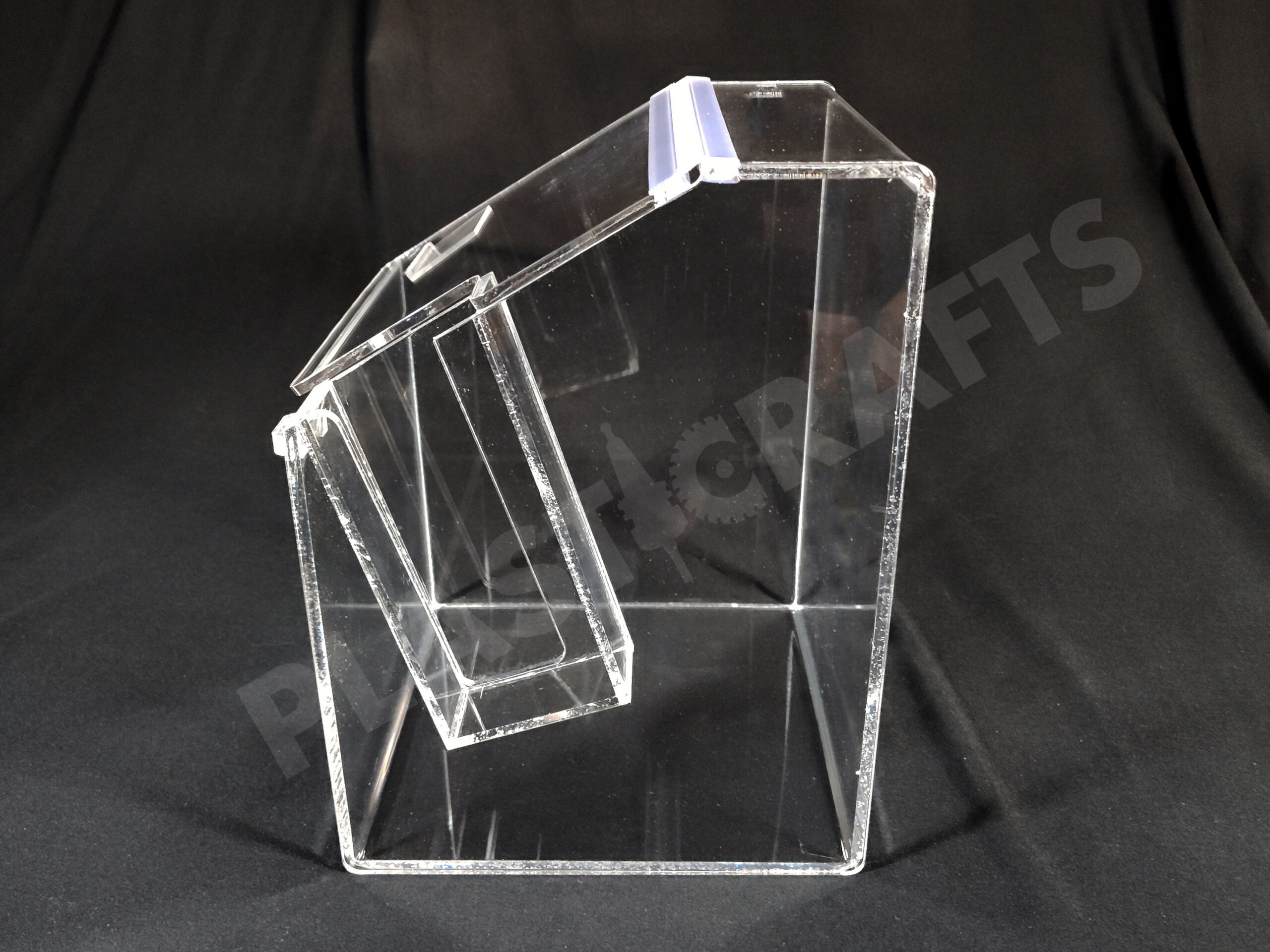 Straight Faced Acrylic Bin - Image 6