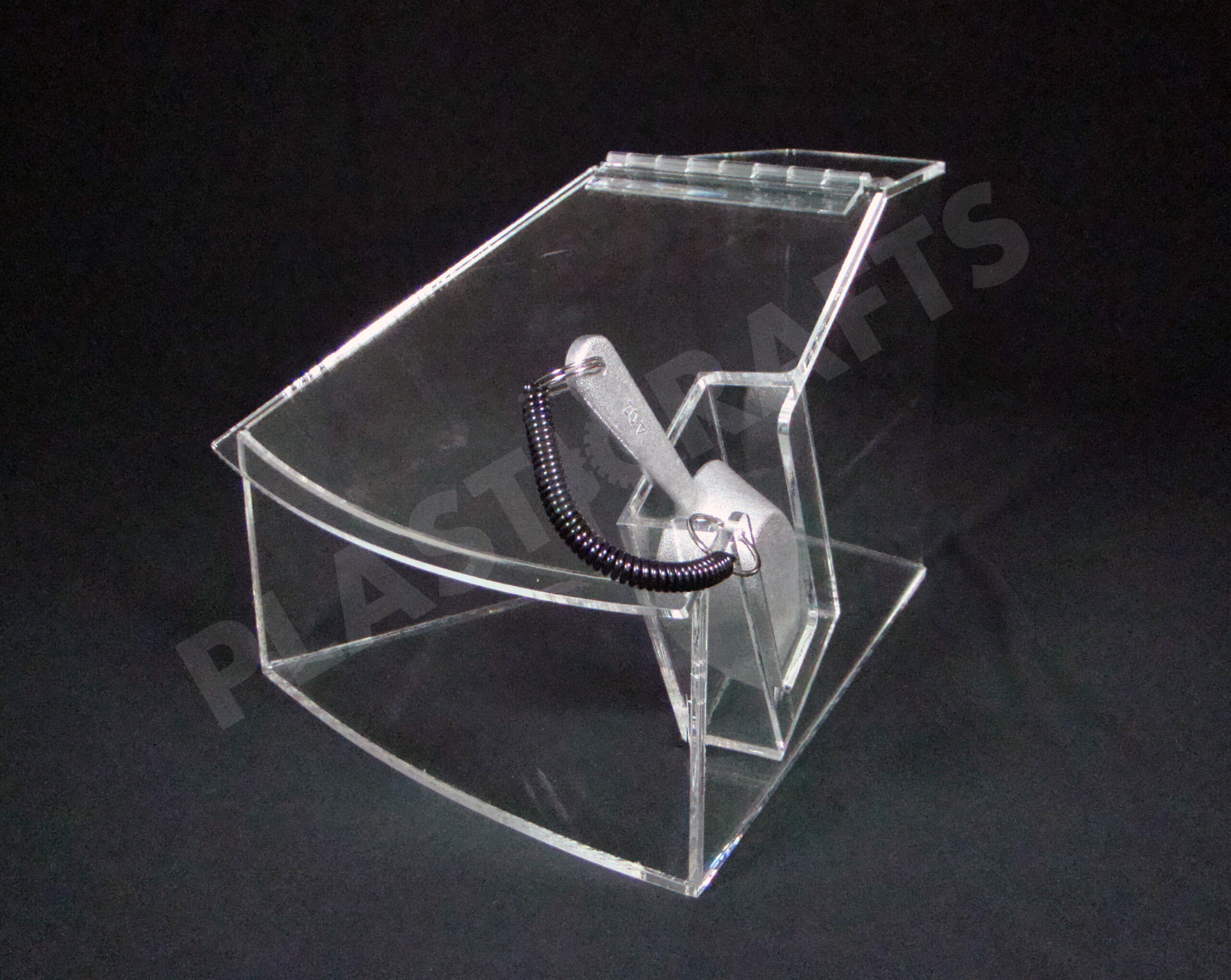 Round Faced Angled Bin - Image 4