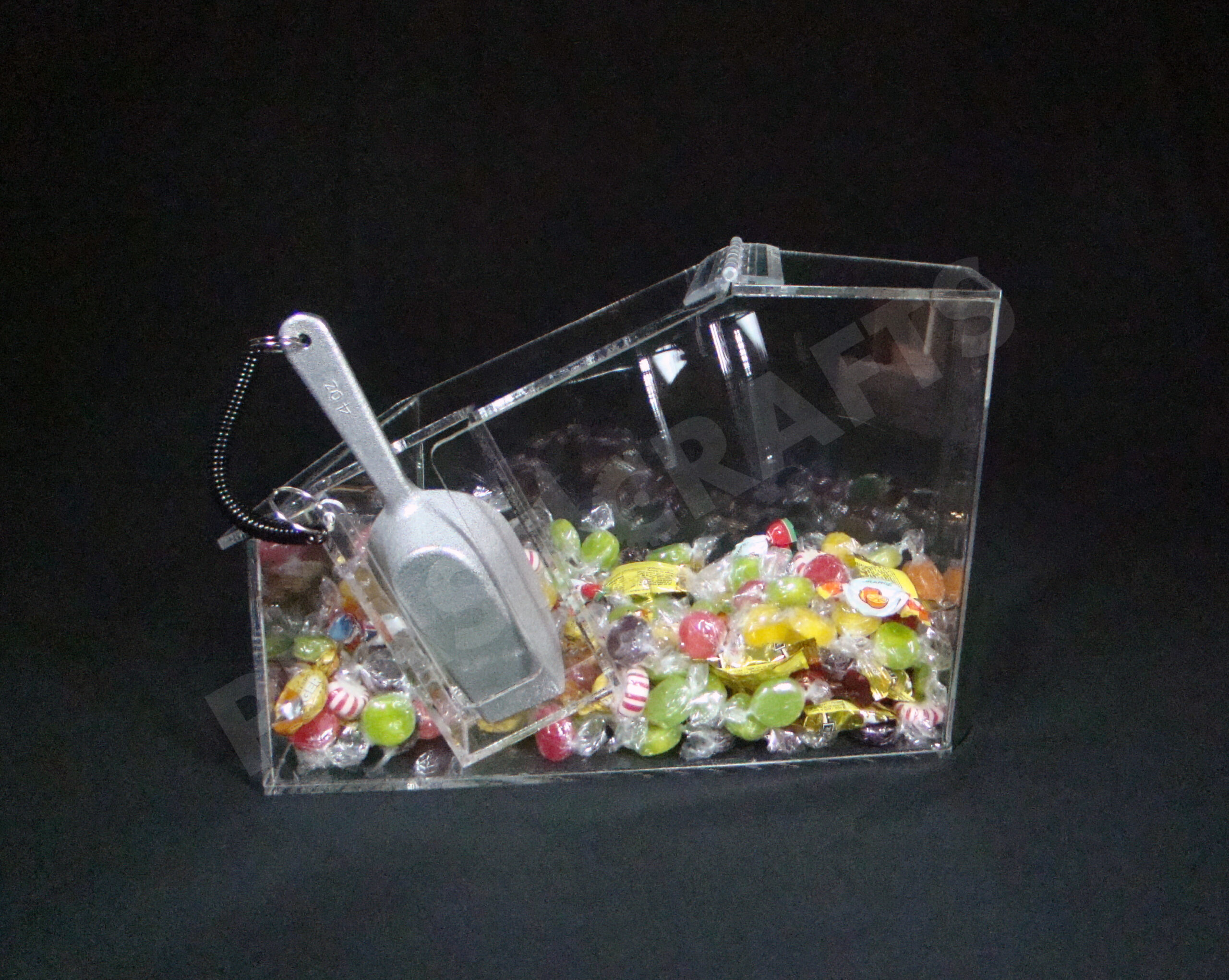 Round Faced Angled Bin - Image 3